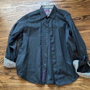 Robert Graham Black Long Sleeve size 2XL